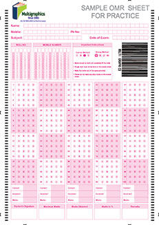 omr answer sheet